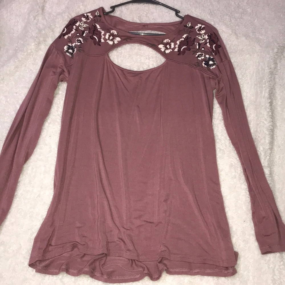 Maurices Floral long sleeve medium
